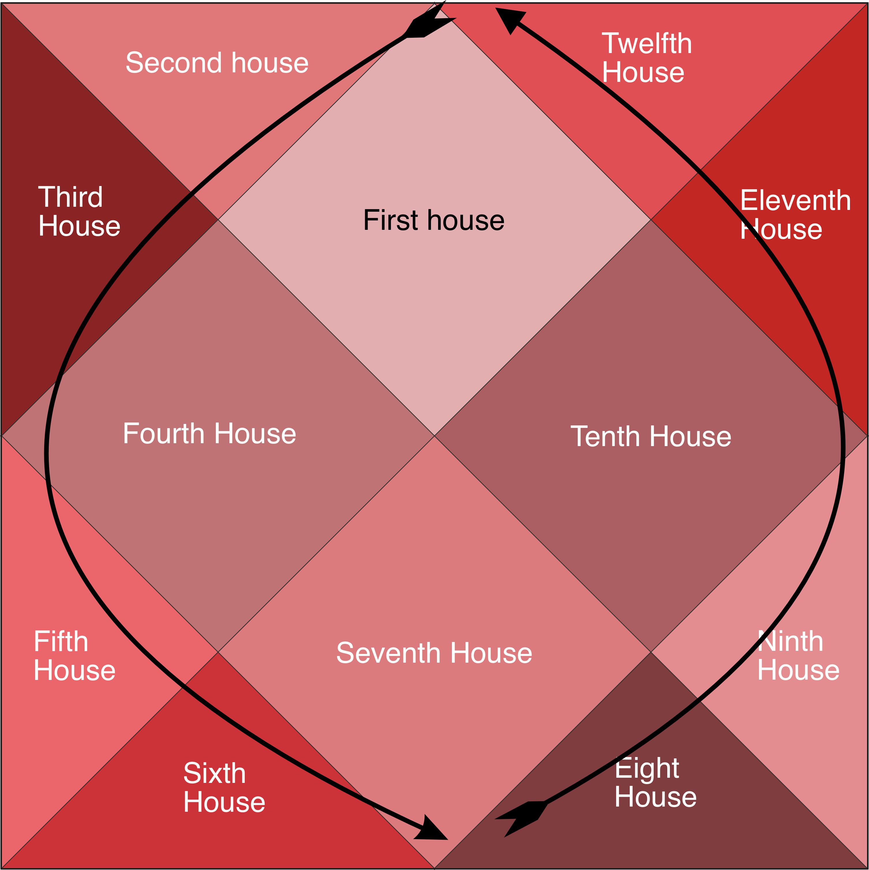 birth chart houses